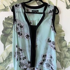 Ellen Tracy sheer top